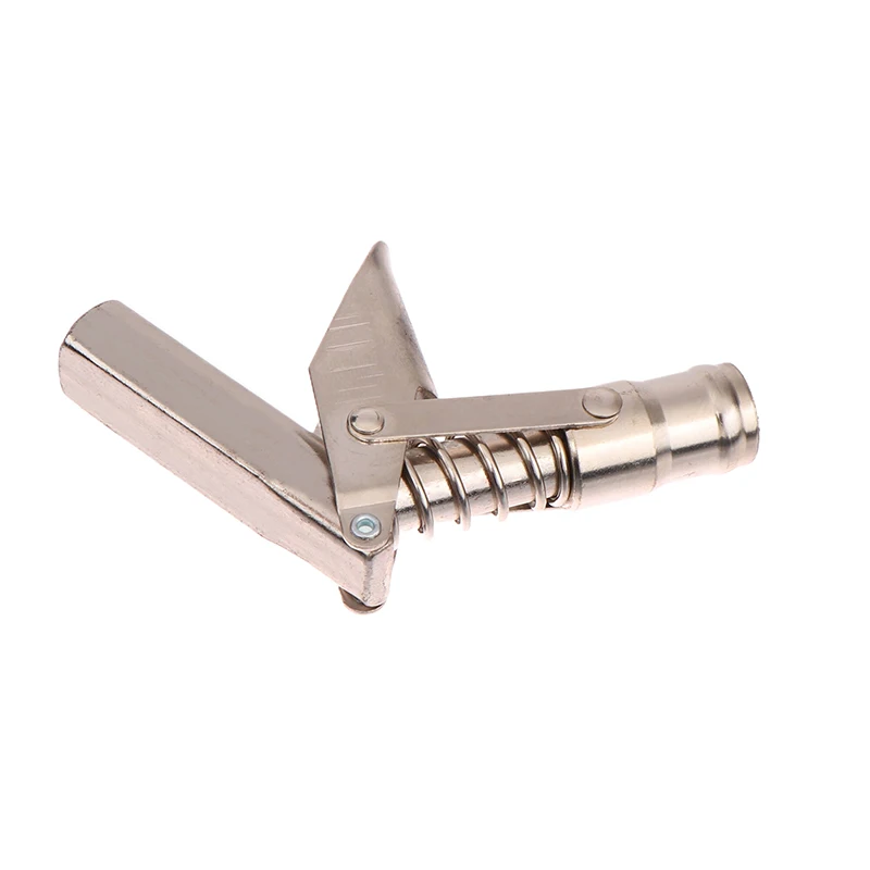 1Pcs Metal Grease Coupler High Pressure Oil Pump Filling Tool One-handed Injector Nipple Without Leaki