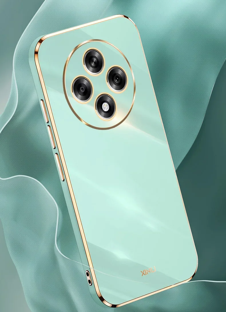 For Reno 12F Case Cover For OPPO Reno 12F 5G High Quality Soft TPU Anti-fingerprint Camera Protection Case Cover