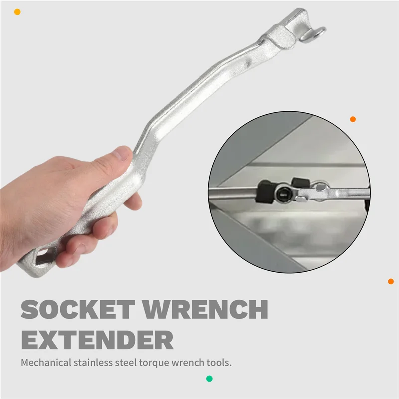 

14-дюймовый удлинитель гаечного ключа, удлинитель динамометрического ключа из нержавеющей стали, инструменты для механики