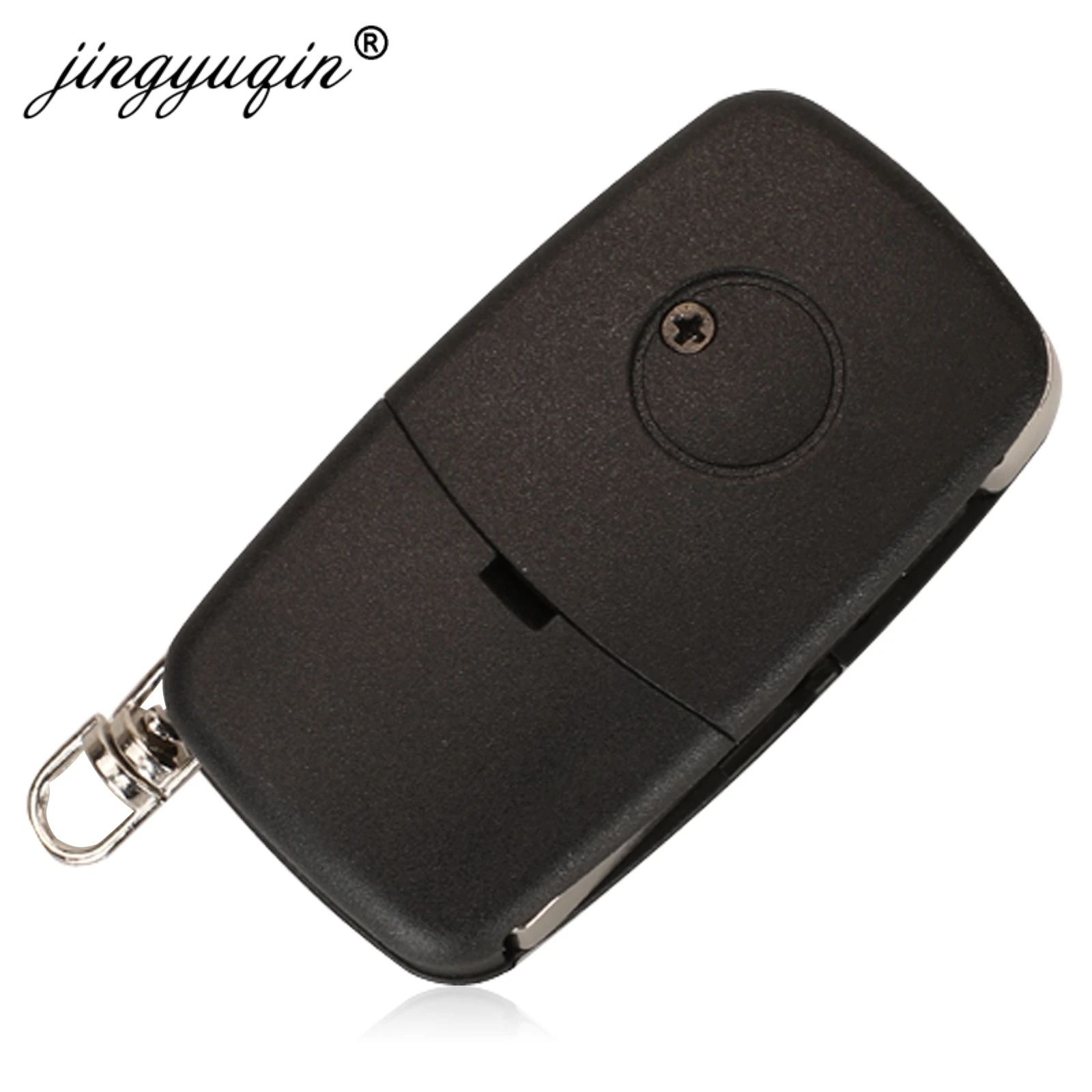 jingyuqin 4 Buttons Remote Car Key Fob 1J0959753F 315Mhz For VW Jetta Passat Beetle Golf 1997-2001 ID48 Chip 3+Panic Car key