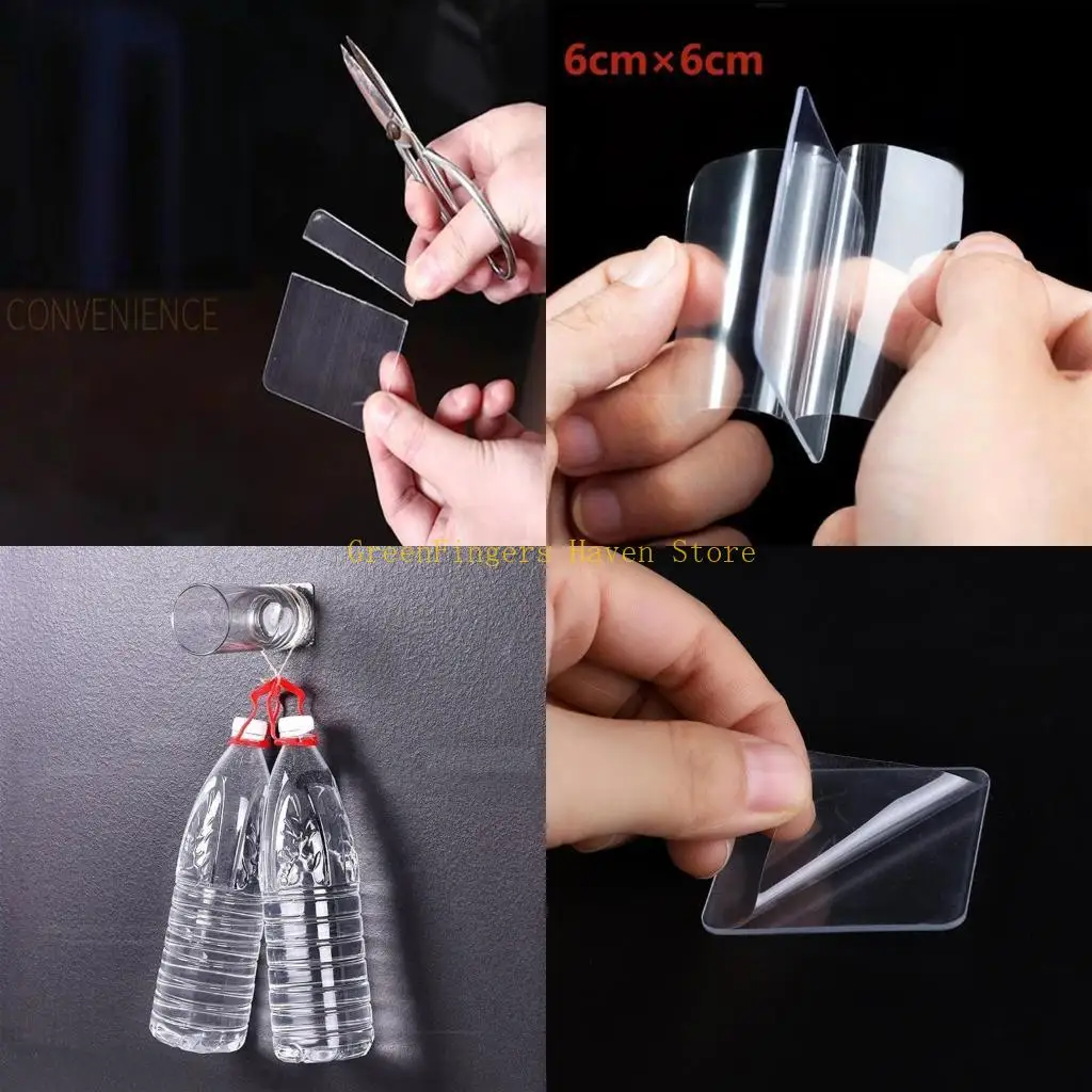 

F68D для нано прозрачной двухсторонней ленты многоразовой водонепроницаемой клейкой ленты для тренажера для мобильного телефона