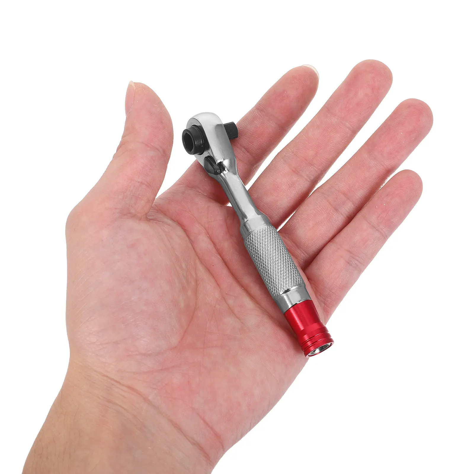 

Mini Ratchet Socket Wrench Extendable Handle Flexible Head Hex Bit Adapter Bike Fork Cap Spanner Suspension Maintenance Auto