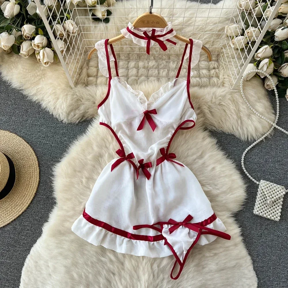 

Sexy Cosplay Nurse Uniform Erotic Lingerie Babydoll Dress Roleplay Nurse Outfits Flirting Underwear Women Clothes Costume Dress