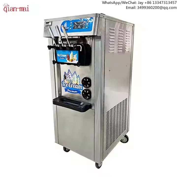 

Best Seller Snack Machine Commercial Soft Ice Cream Machine Kinds Of Flavors Soft Serve Ice Cream Maker Machine
