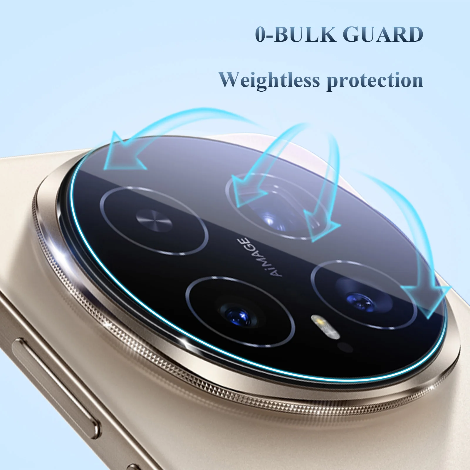 [إطار ذاتي الموقع] Lereach لـ Honor Magic8 Pro/Magic 8 واقي عدسة الكاميرا من الزجاج المقوى، مضاد للخدش عالي الشفافية