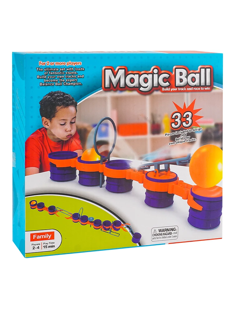 Jeu de société pour enfants, jouets, tasse, balle de saut, pratique du poumon, vitalité, accessoire parent-enfant, exercice sens, garçon et fille