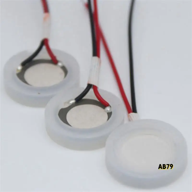

20 Pcs 20Mm 1.7Mhz Ultrasonic Mist Maker Fogger Ceramics Discs With Wire And Sealing Ring Humidifier Accessories