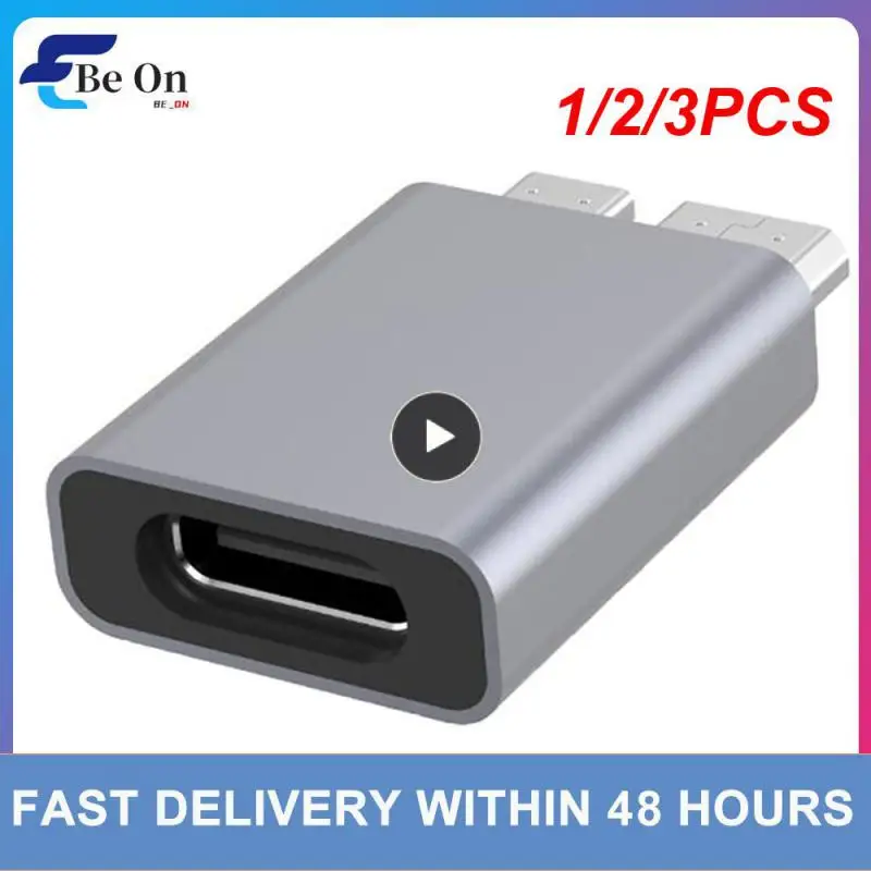 1/2/3PCS C To Micro B USB3.0 Adapter Type C Female To Micro B Male Fast Charge USB Micro 3.0 To Type C Super Speed For hdD