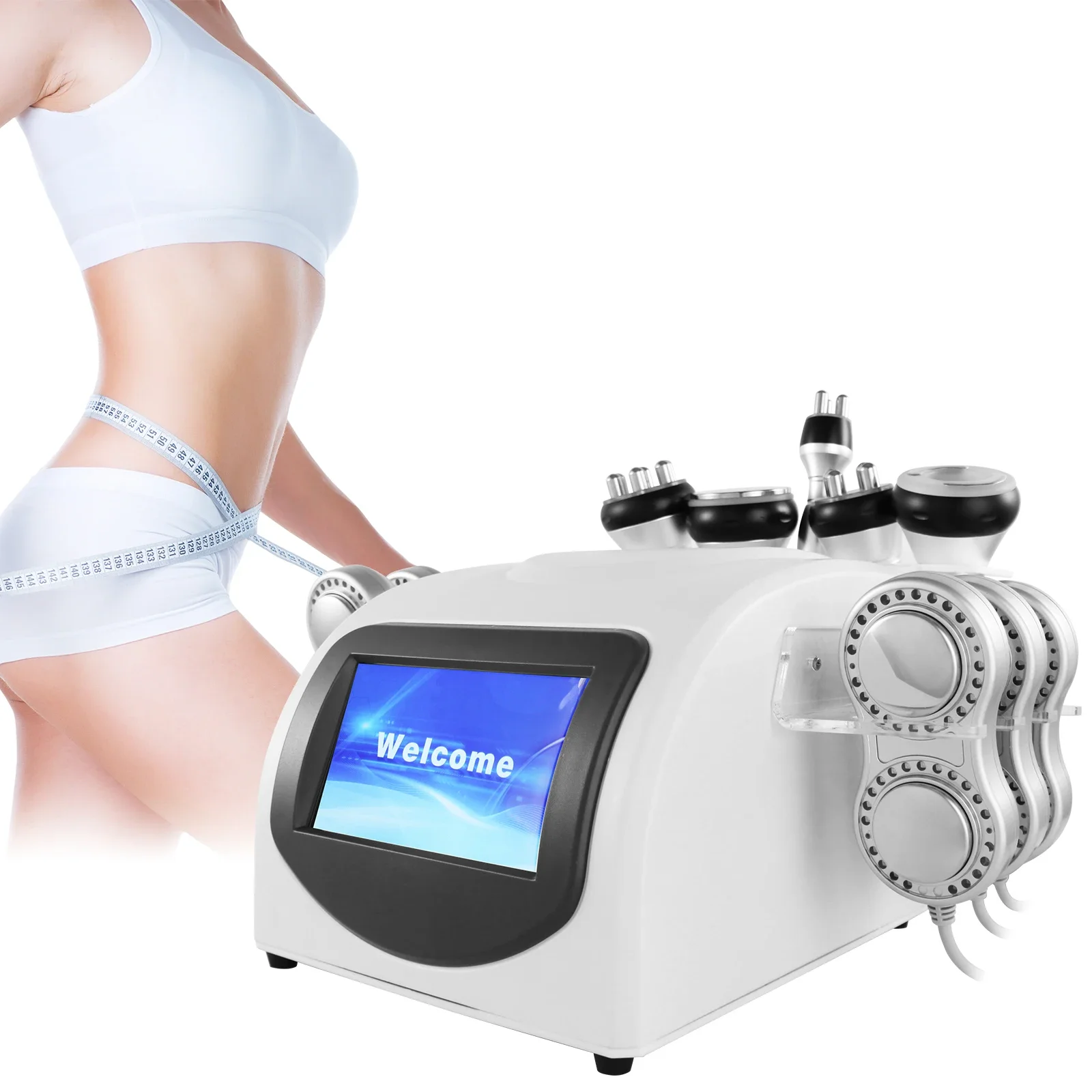 40 Khz Vacuum Machine Body Shaper Machine 6 In 1 Cell Reduction Fat Burning Machine Body Sculpting Genuine guarantee