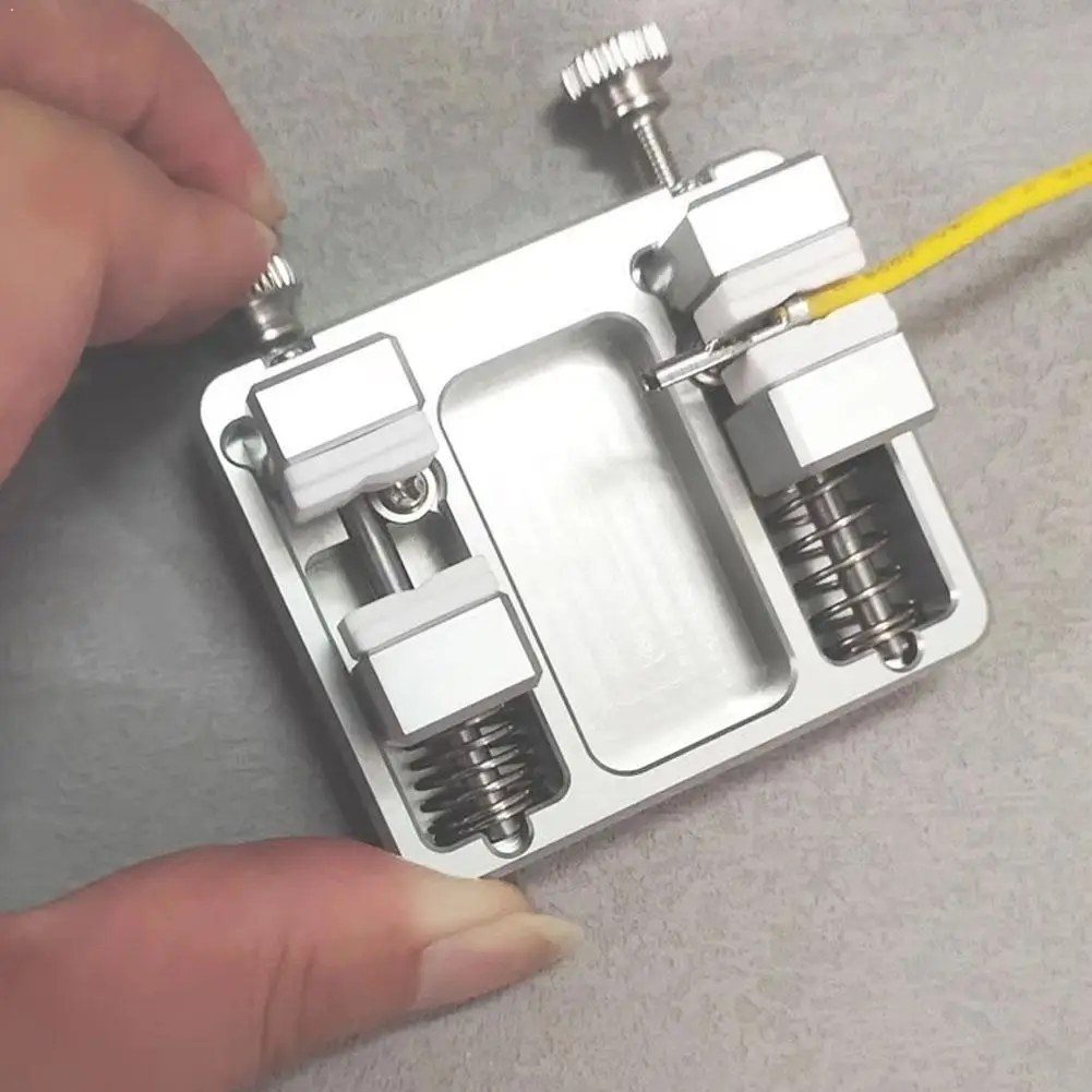 Pince de soudage en aluminium robuste avec mâchoire résistante à la température pour le montage de circuits imprimés, support réglable, outil de soudage