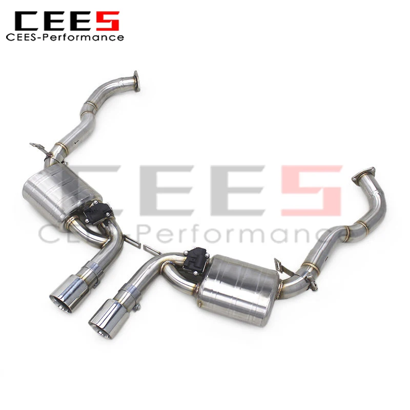 

CEES SS304 Catback Exhaust for Porsche Boxster/Cayman 987/987.2 2008-2012 Escape Muffler Exhaust Racing Exhaust System