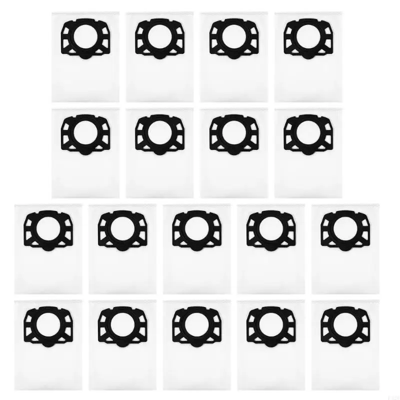 Pack F92F 18 sacs à poussière capacité d'élimination saleté à poussière texture non