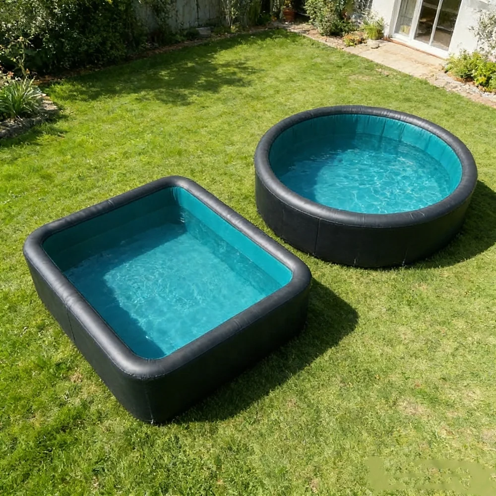 

Outdoor Portable Large Above Ground Inflatable Water Hard Pool Swimming Pools Custom Size Durable Drop Stitch Pool for Home Use
