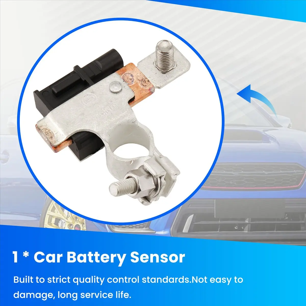 #55B Energy storage sensor,Car Battery Negative Sensor for Subaru Legacy Outback 2015-2019 (Plastic+Metal)
