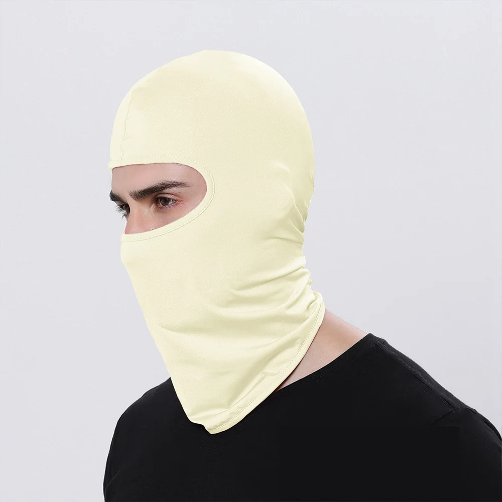 Balaclava Full Face Mask Summer Ice Silk Breathable Dust-Proof Mask Suitable for Men and Women Motorcycle Nature Hike Balaclava