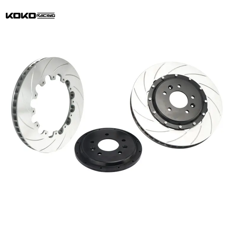 Auto Upgrade Brake System 362x32mm Disc Rotor Kits with Brake Pads Bracket for Audi Tt 8j Front Rear Wheel