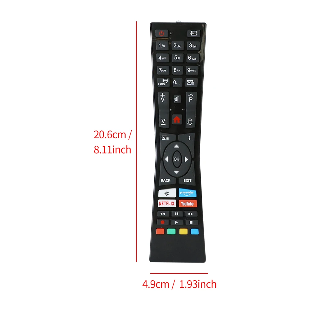 RM-C3337 TV Remote Control for JVC TV ABS Replacement IR