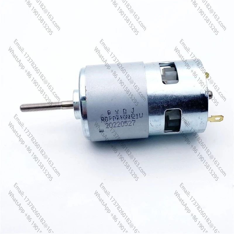 Универсальный перезаряжаемый двигатель постоянного тока для газонокосилки 12 В 18 В 24 В 36 В 42 В 48 В 21 В-198 В литиевый электрический двигатель высокой мощности из чистой меди 755