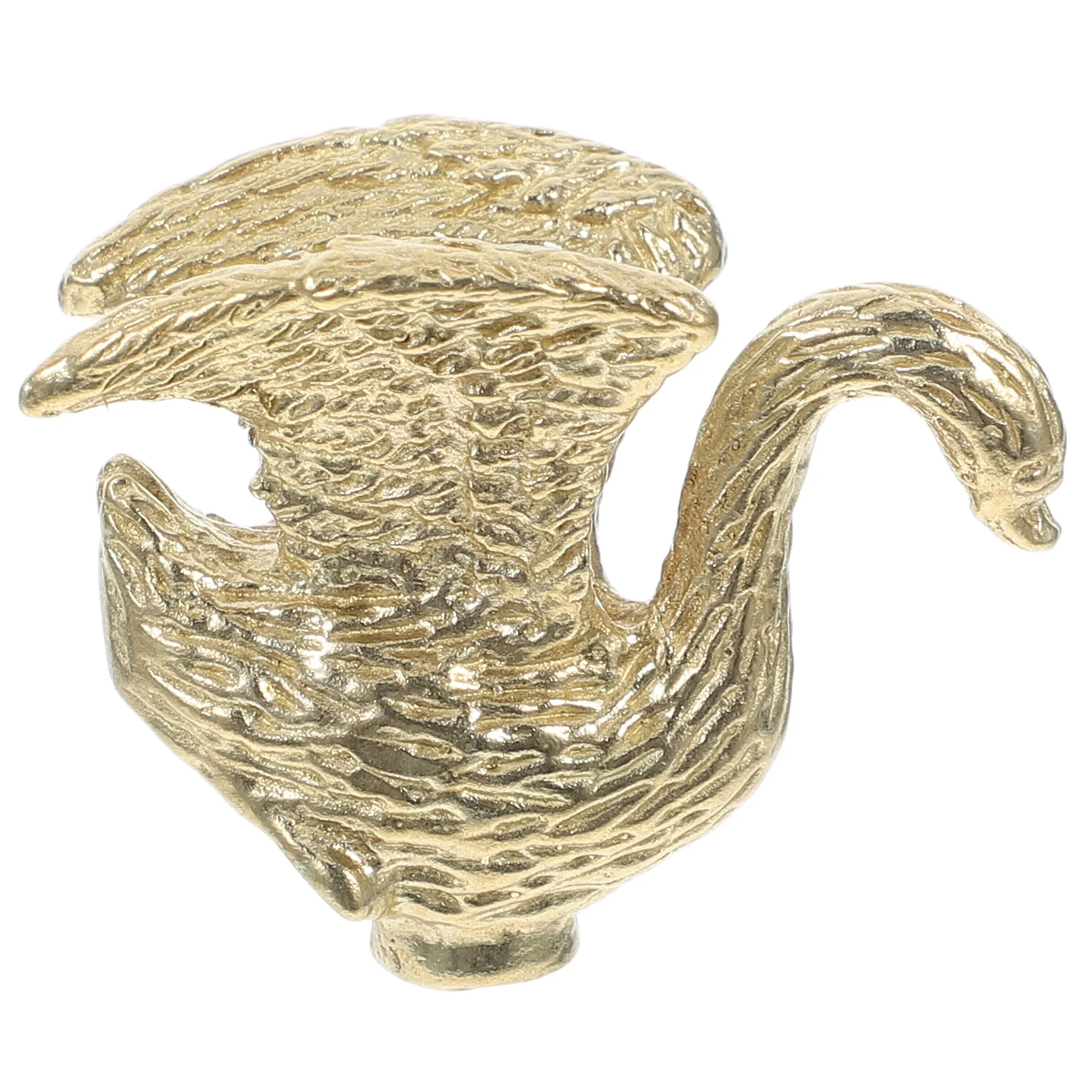 

1Set Stylish Solid Brass Cabinet Knob Swan Shaped Animal Drawer Pull for Kitchen Bedroom Furniture Hardware Upgrade Accessory