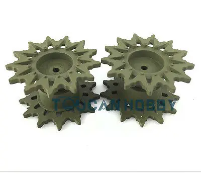 

HENG LONG 1/16 Plastic Driving Wheels For M4A3 Sherman RC Tank 3898 Plastic Sprockets TH00452-SMT8