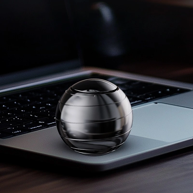 Boule Fidget Spinner EDC en métal, pointe supérieure rotative, Gadgets de bureau, soulage le Stress, jouet gyroscopique, décompression antistresse
