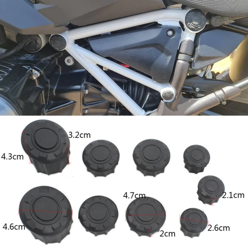 

Frame Hole Caps Cover Plug For BMW R1200GS R 1200 GS LC Adventure ADV R1250GS R 1250 GS Adventure 2014-2023 2022 2021 2020 2019