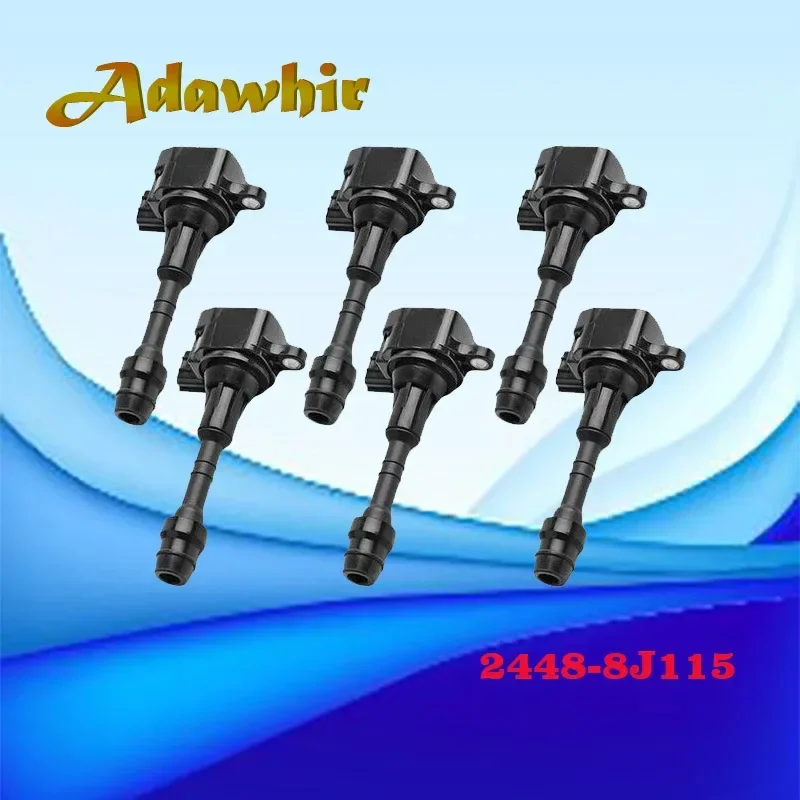 

6 Ignition Coil Pack for Nissan Altima Frontier Maxima Quest Pathfinder V6 UF349