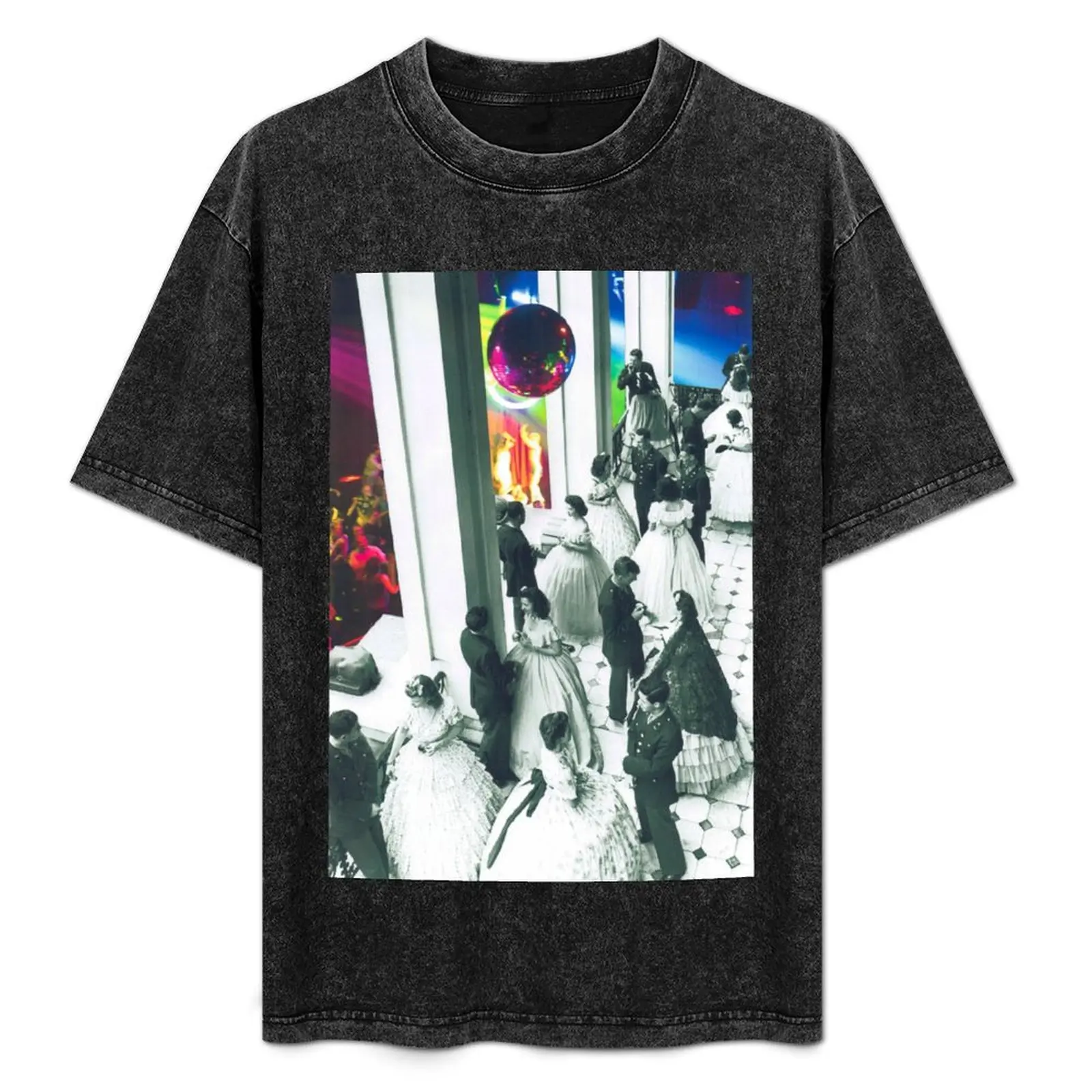 

Dance then and now T-Shirt Non-Shrink Basic Cotton T-Shirt