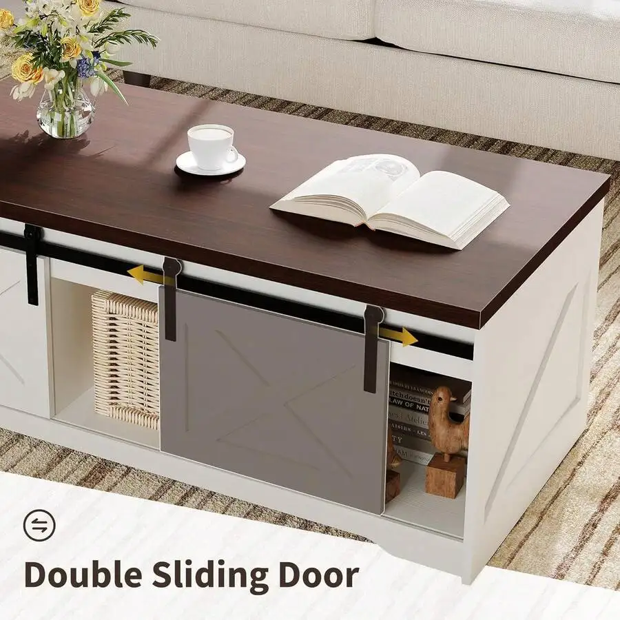 

Coffee Table With Lift Top & Hidden Storage Compartment, Height Adjustable Sofa Table For Living Room, Modern Multifunctional