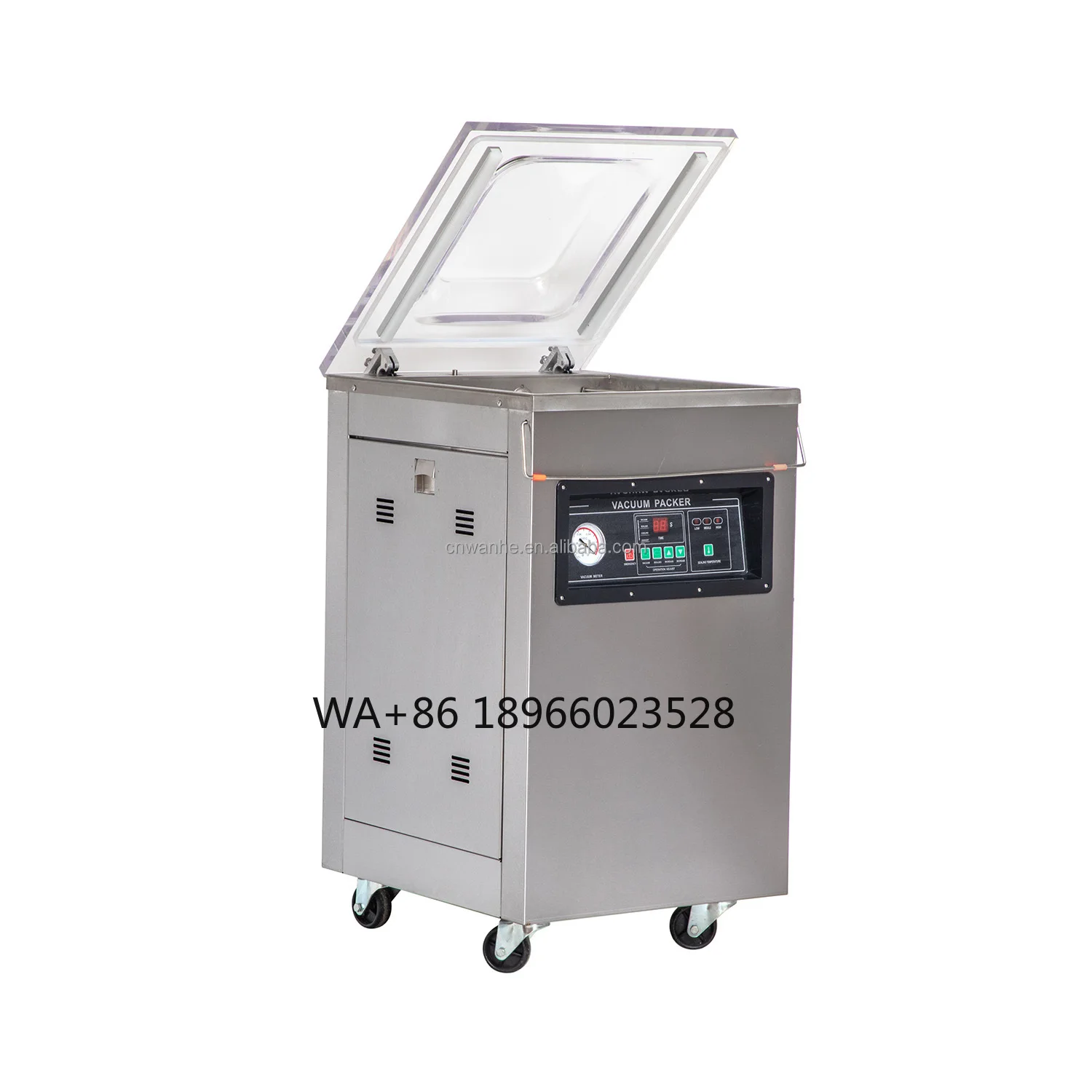 DZ-520/2E Electric Vacuum Packing Machine for Nuts Food Foil Wood Bag Film Cans Widely Used in Home Manufacturing Plant