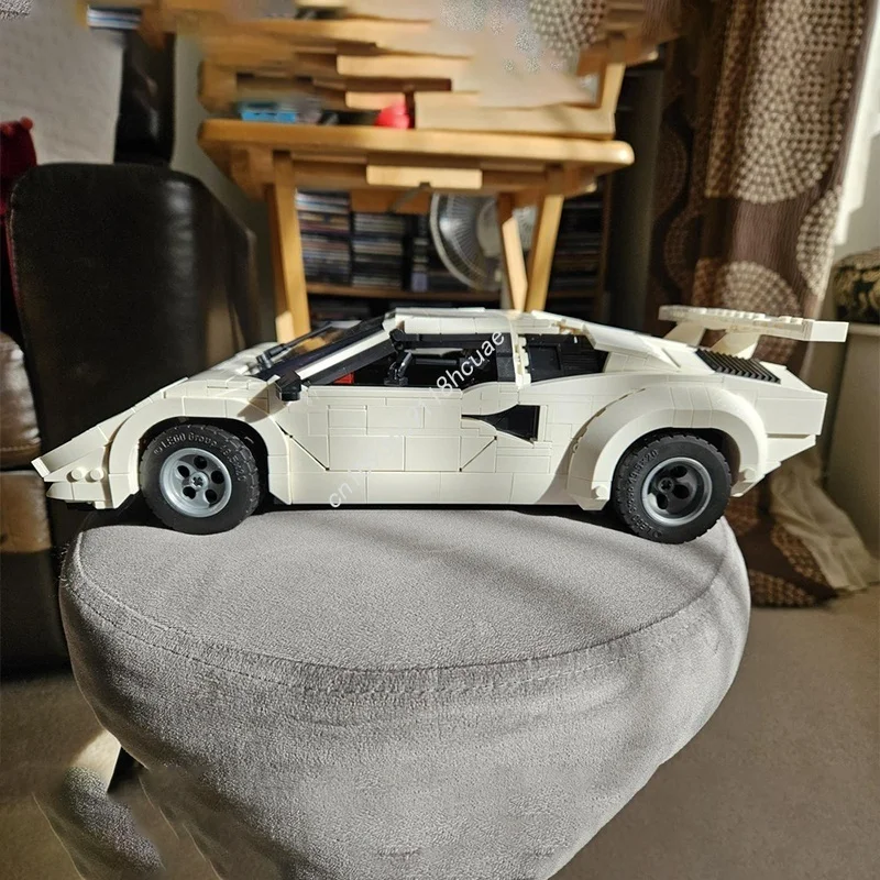 1709pcs MOC Bevestiging De Countach Pictogrammen Model Bouwstenen Kerstcadeaus Bouw Speelgoed Monteren DIY Idee Kinderen Verjaardag