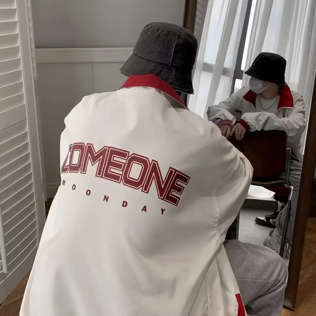 

Осенняя мужская двусторонняя одежда Pilot Jaet Sli Haome Design, повседневная уличная трендовая верхняя одежда, пальто для подростков