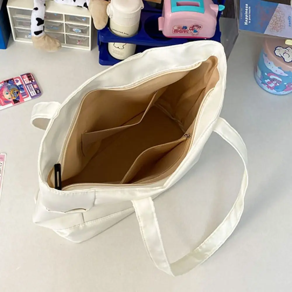 Kawaii PVC Transparent Itabag Nylon Doll Display Canvas Tote Bag JK Large Capacity Student School Bag Shopping