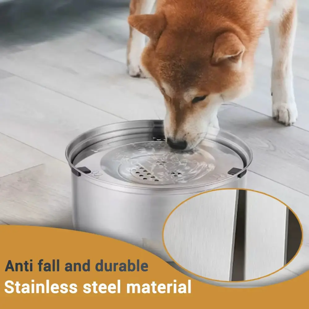 

Подвесная миска для домашних животных из нержавеющей стали — большая вместительная кормушка для собак/кошек с защитой от разлива, защита от брызг для еды без беспорядка