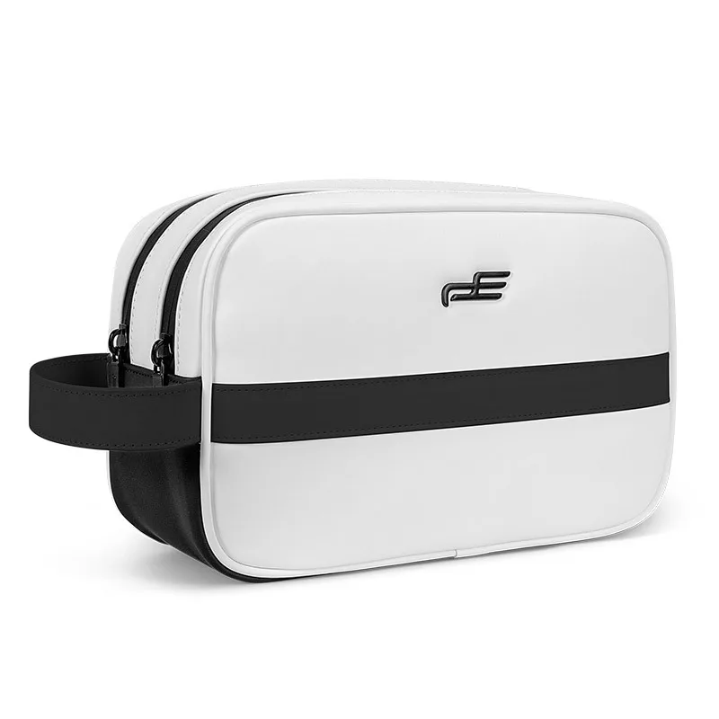 PLAYEAGLE Golf Handbag PU Leather Waterproof Mens Womens Cosmetic Purse