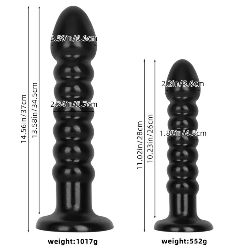 Huge Anal Plug Dildos Stimulate Anus Vagina ButtPlug Big Penis Prostate Massage Anal Dilator with Sucker Sex Toys Masturbator 18