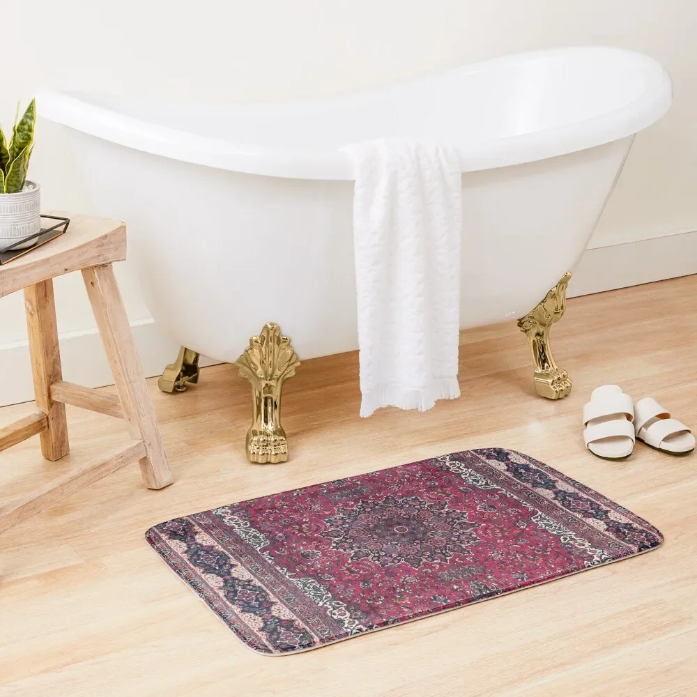 

Saber Meshed Persian Carpet Print Bath Mat Wc Carpet For Bath Mat