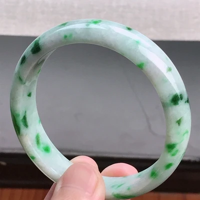 

Natural Myanmar Jade Jade 54mm-62mm bracelet Princess jewelry bracelet send mom send girlfriend gift