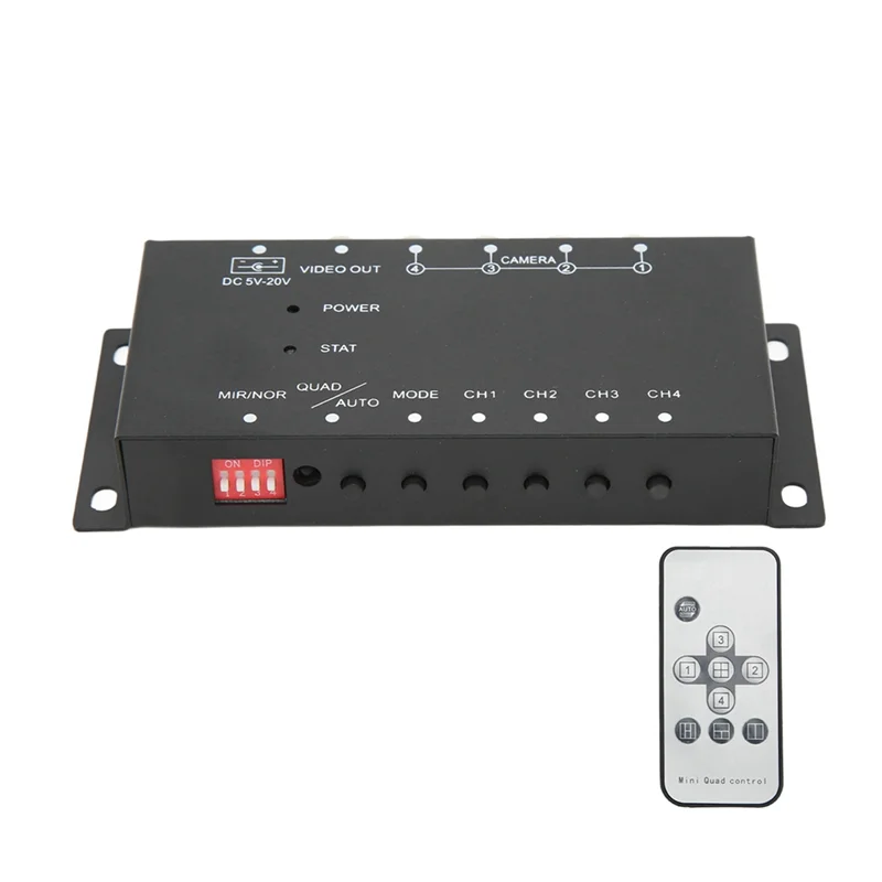

Mobile Digital Video Splitter 4 Channel Mini Video Splitter 720P For Buses Trucks Boats Yachts Vehicle Video Splitter-ABQF