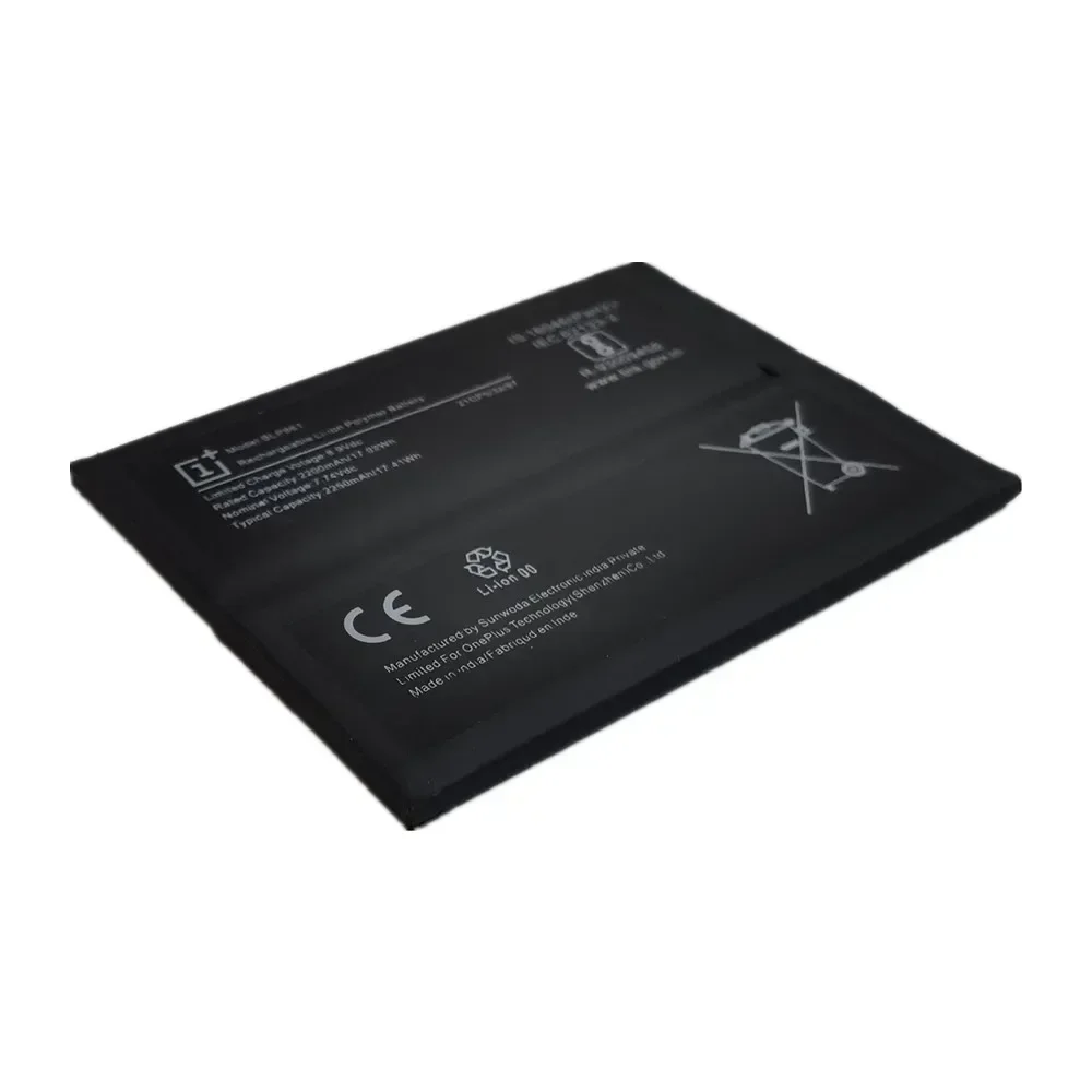 2025 Years 100% Original Battery BLP861 For 1+ One Plus Oneplus Nord 2 Nord2 9RT Mobile Phone Replacement Bateria 4500mAh