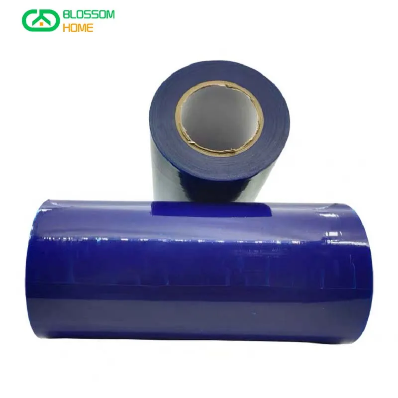 Length 100M Blue Self-adhesive PE Protective Pilm Metal Aluminum Alloy Stainless Steel Surface Protective Film