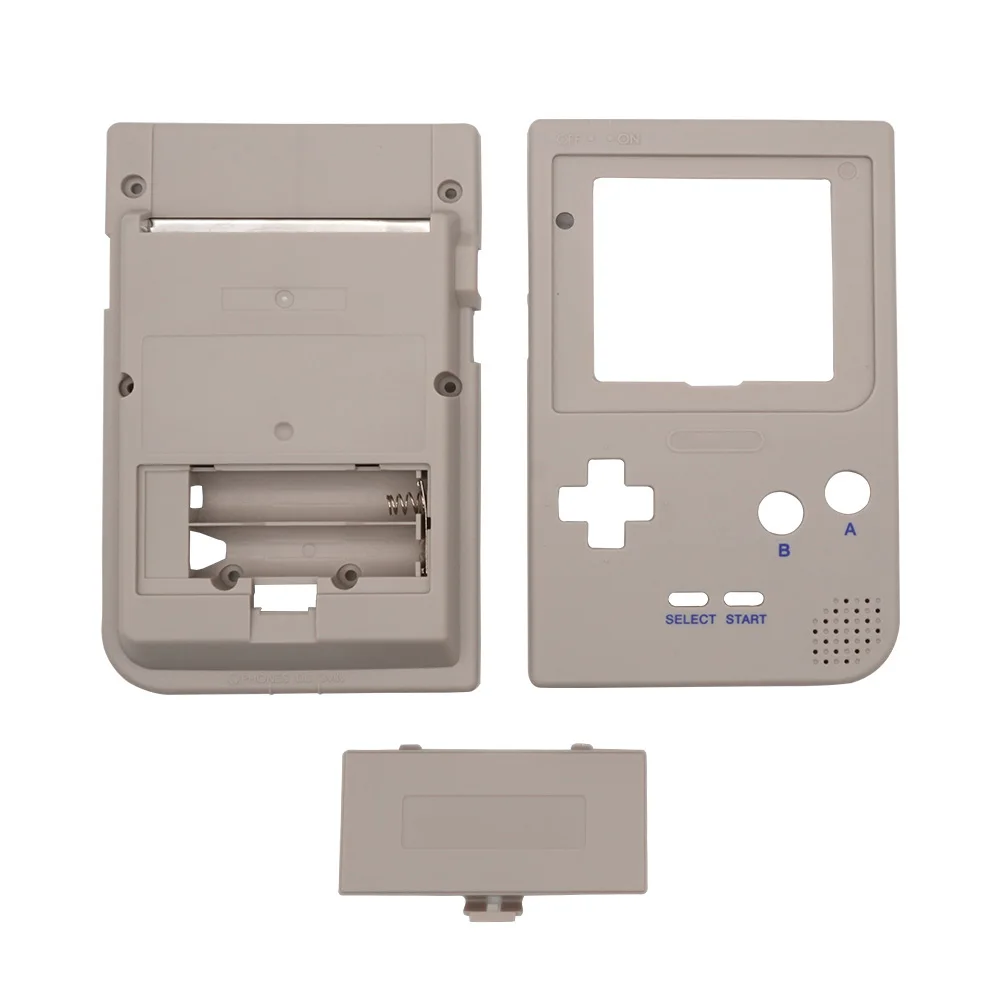 جودة عالية مجموعة كاملة الإسكان شل ل GBP Gameboy جيب لعبة وحدة التحكم شل واقية مع أزرار منصات موصلة