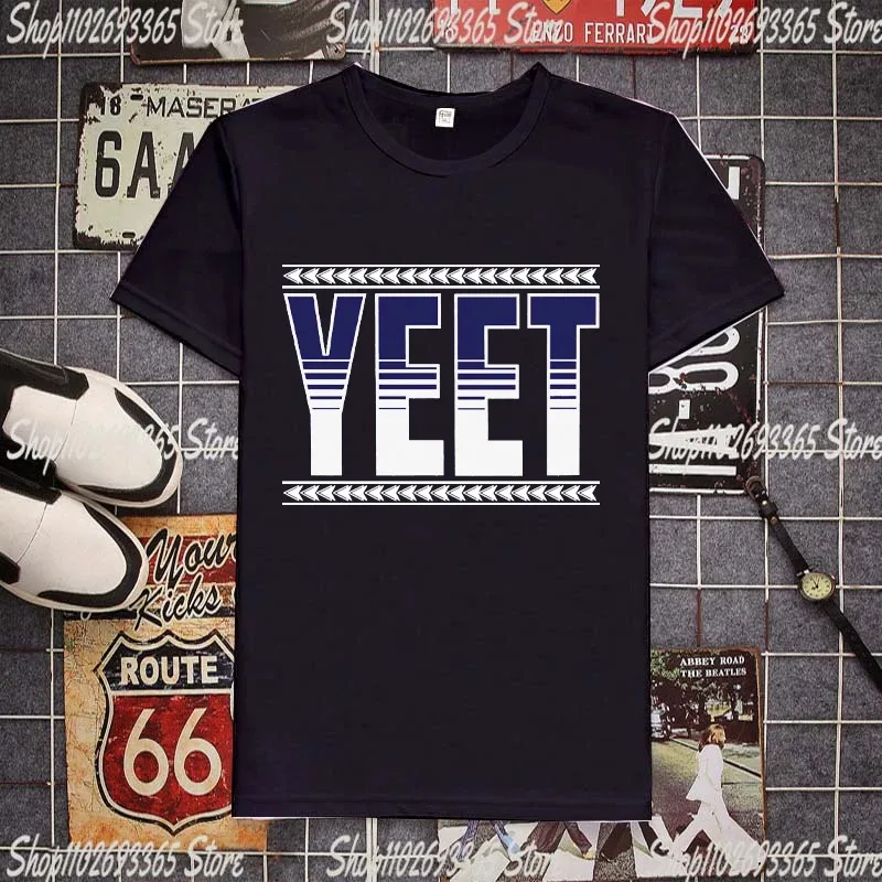 Retro Jey Uso Yeet T Shirt Funny Quotes Wresting Lovers Graphic T-shirt Soft Unisex O-neck Tee Tops