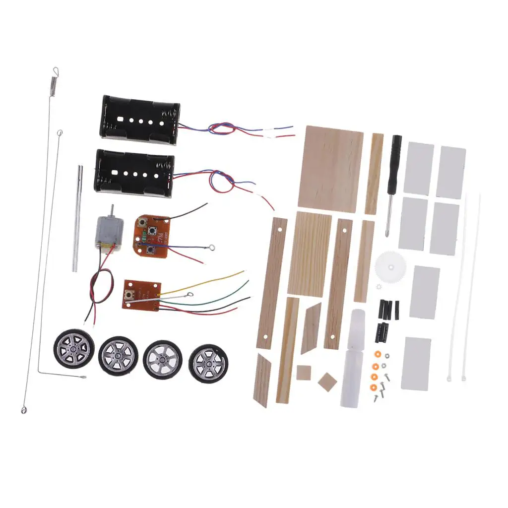 Remote Control Car DIY Model Building Kit Scientific Experiment Toy