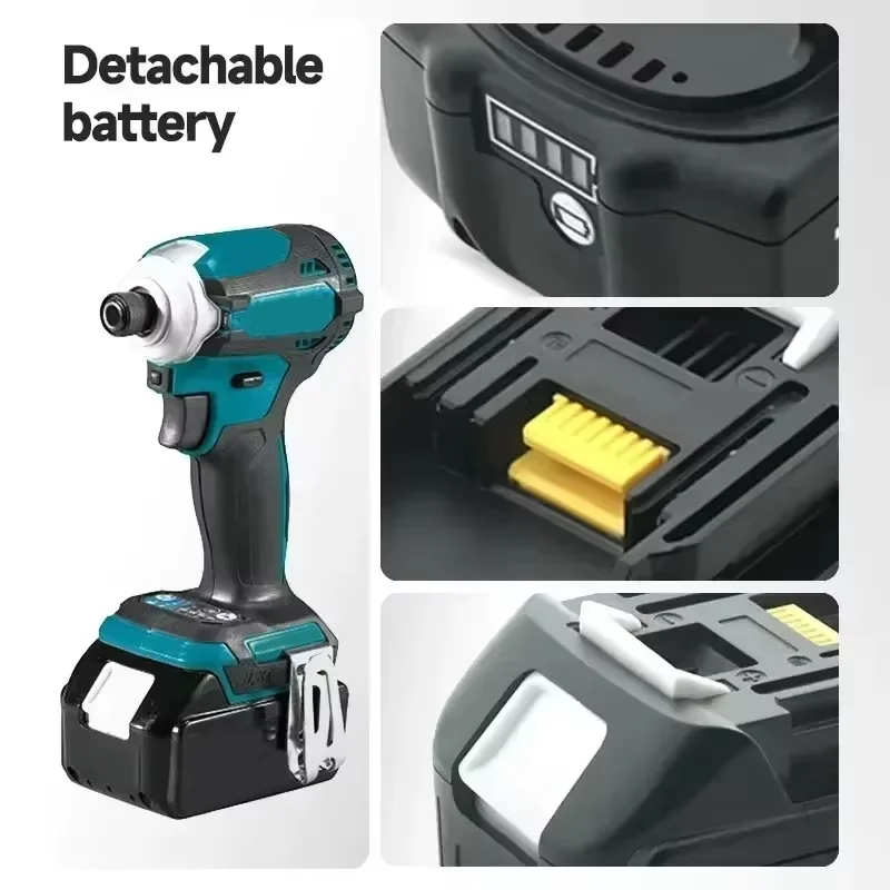 For Makita-batería recargable BL1890, herramienta eléctrica de repuesto de 18V, 9,0 AH, para DDF487 DGA404 DTW700 DHP487