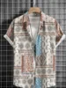 Vintage Paisley Printed Hawaiian Shirt for Men