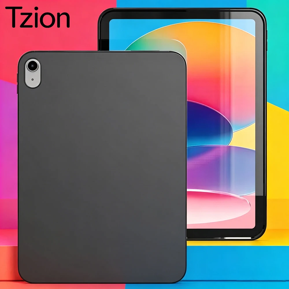 Case for iPad Air Pro mini 7.9 8.3 9.7 10.2 10.5 10.9 11 12.9 13 (A16) 11th 10th 9th 8th 7th 6th 5th Generation Soft TPU Shell