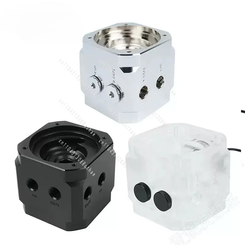 Serial Pump Cover EVO Version Cooler Dual D5 Water Pump