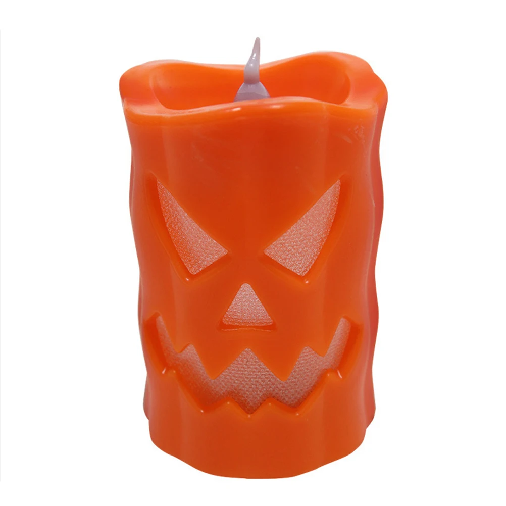 

3pcs Skull Lights Flameless Halloween Decoration Pumpkin Tea Led Electronic Light Light Safe C les Home Garden Party