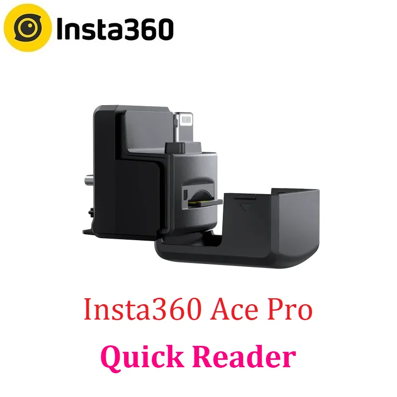 Insta360 Ace Pro Quick Reader SD Card Reader Fast File Transfer For Insta 360 For iOS and Android  Phone Original Accessories